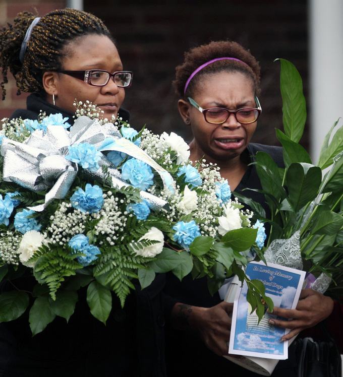 Cleveland Police Shoot Boy Funeral