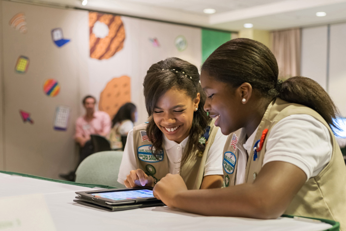 Girl Scouts Go Digital