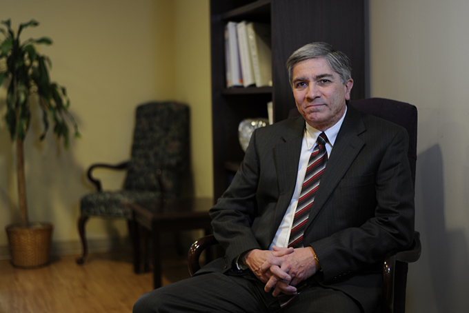 Dennis Biondo, Executive Director of the Kane Regional Centers. (Photo by Connor Mulvaney)
