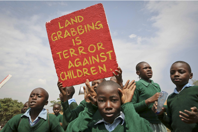 Kenya Playground Protest