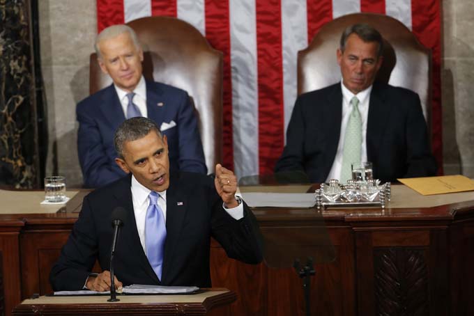 Barack Obama, Joe Biden, John Boehner