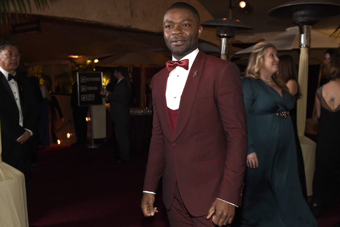 David Oyelowo attends the Governors Ball after the Oscars on Sunday, Feb. 22, 2015, in Los Angeles. (Photo by Chris Pizzello/Invision/AP)