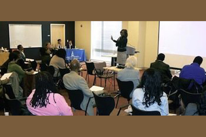 Safe House of Hope in Baltimore sends experts out to organizations to discuss the problem of human trafficking and how victims can receive help. (Courtesy of Safe House of Hope)
