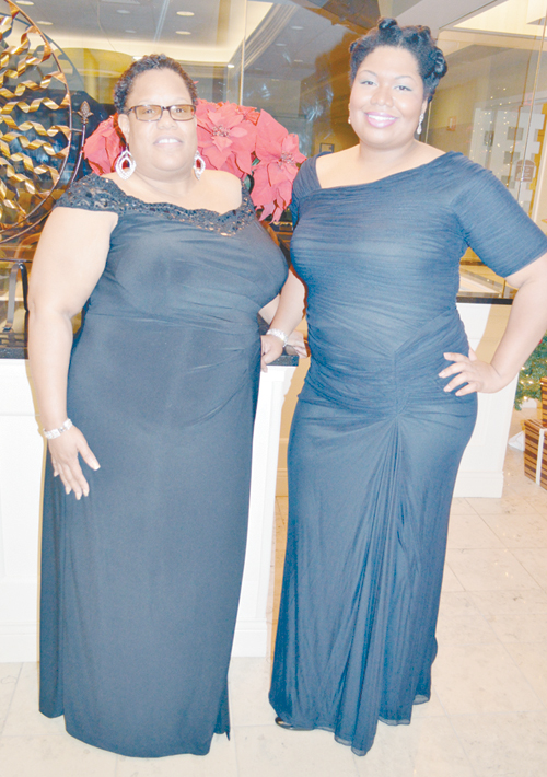 SISTERS—Theresa Edwards and Teri White (Photos by Debbie Norrell) 