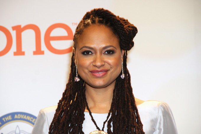 Ava DuVernay, winner of the award for outstanding motion picture for “Selma”, poses in the press room at the 46th NAACP Image Awards at the Pasadena Civic Auditorium on Friday, Feb. 6, 2015, in Pasadena, Calif. (Photo by Arnold Turner/Invision/AP)