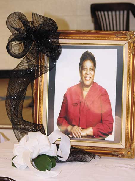 A PRECIOUS ANGEL—A framed picture of the late Thelma Everette Witherspoon in her younger years.