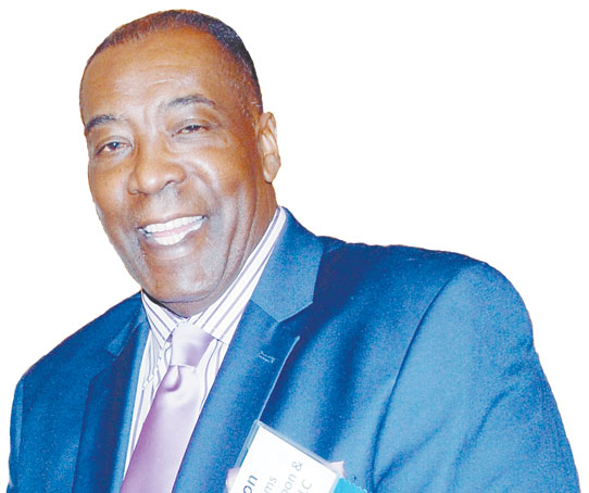 KNOWLEDGE IS POWER—Don Williams, vice president of Weatherspoon and Williams, LLC, a long time business man strives to help MWDBE suppliers.