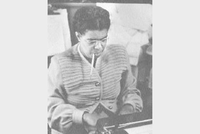 Lucile Bluford at the Kansas City Call, ca.1933