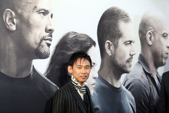 In this Wed., April 1, 2015 file photo, James Wan arrives at the premiere of "Furious 7" at the TCL Chinese Theatre IMAX, in Los Angeles. In discussions about diversity in Hollywood, the “Fast & Furious” series is often cited as an example of success. With its multicultural casts and international settings, the franchise has generated more than $2.4 billion in global earnings. The latest installment, “Furious 7,” set box-office records with its $147-million opening last week. (Photo by Matt Sayles/Invision/AP, File)