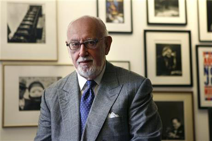  In this March 26, 2009 file photo, President of Blue Note Records Bruce Lundvall poses for a picture in his office in New York. Lundvall, who revived the iconic Blue Note Records label in the mid-1980s and turned it into a major influence on the contemporary jazz scene during his 25 years as president, has died at age 79. Lundvall died Tuesday, May 19, 2015, at The Valley Hospital in Ridgewood, N.J., of complications from a prolonged battle with Parkinson's disease, Blue Note publicist Cem Kurosman said. (AP Photo/Seth Wenig, File)