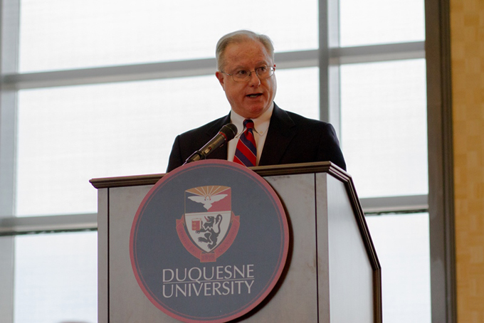 Duquesne University President Charles Dougherty (Courtesy Photo Duquesne University)