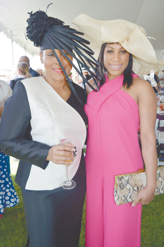FIRST TIMERS—Nikkai Upshaw and Atiya Abdelmalik