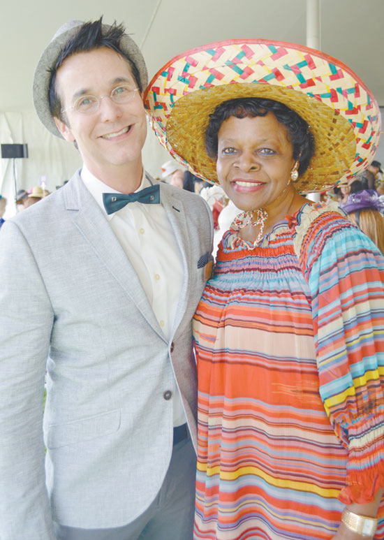 WE LOVE THE HATS—Scott Roller and Jackie Dixon