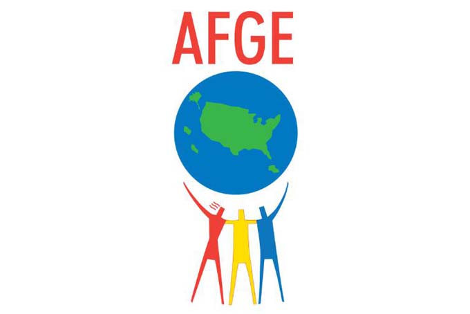 AFGE logo. (PRNewsFoto/American Federation of Government Employees)