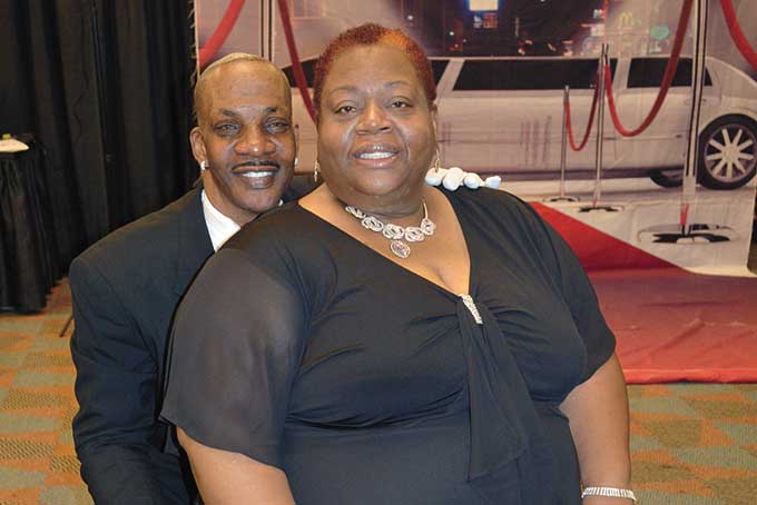 THE RAIFORDs—Denise and Edward (photo by Debbie Norrell)