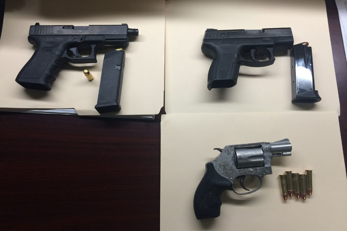 Confiscated firearms (Pittsburgh Bureau of Police)