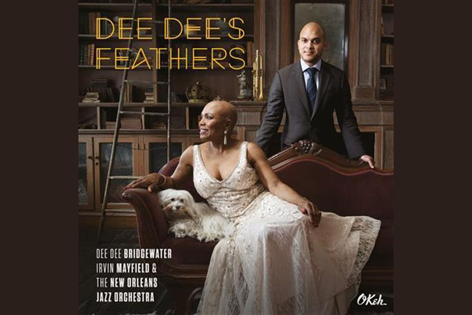 This CD cover image released by OKeh/Sony Music/DDB Records shows "Dee Dee's Feathers," the latest release by Dee Dee Bridgewater. (OKeh/Sony Music/DDB Records via AP)