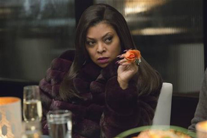 In this image released by Fox, Taraji P. Henson appears in a scene from "Empire." The show is included in the television series that a Directors Guild of America report released Tuesday, Aug. 25, 2015, said made the "Best" list, with at least 40 percent of episodes directed by women or minorities. (Chuck Hodes/FOX via AP)