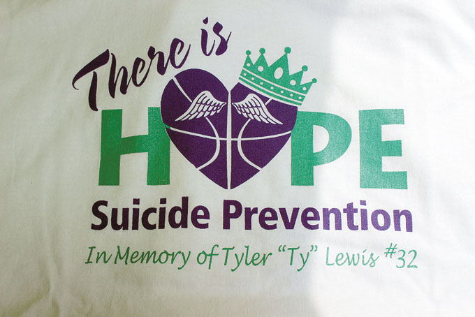 BRINGING AWARENESS—There Is Hope Suicide Prevention hosted its 2nd annual Walk and Picnic on Aug. 8 to save lives and honor the late Tyler Lewis. (Photo by J.L. Martello)