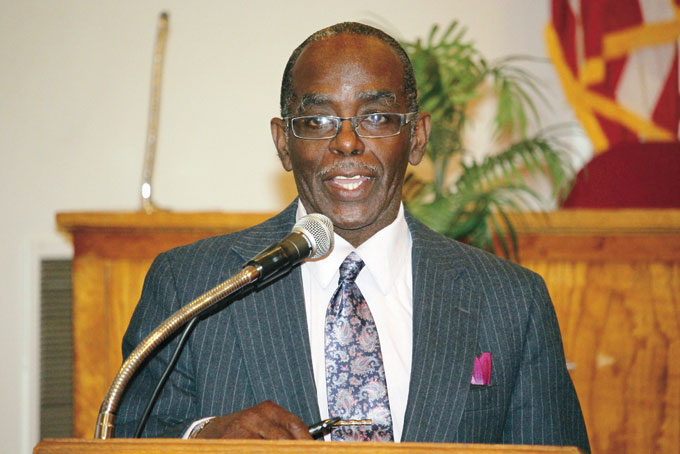 DEACON JAMES PERRY Presiding master of ceremonies 