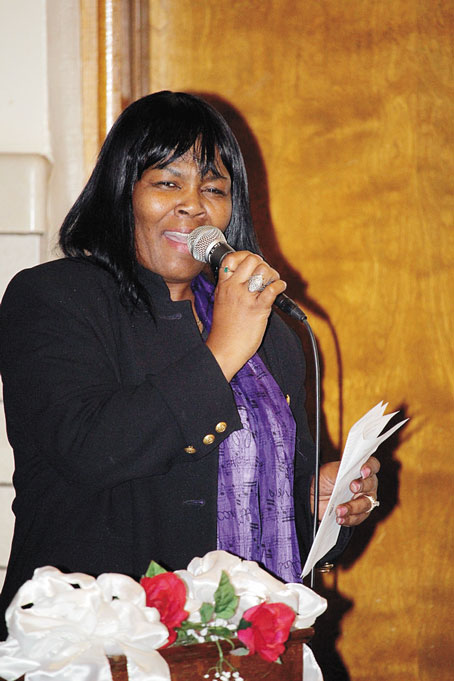 MIN. DELPHINE ADAMS Words of welcome