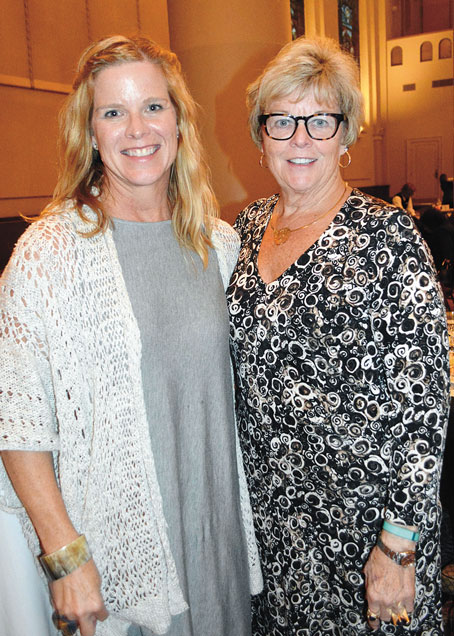 MOTHER AND DAUGHTER—Buffy Hasco, a Gwen’s Girls board member, left, and Margot Plant.