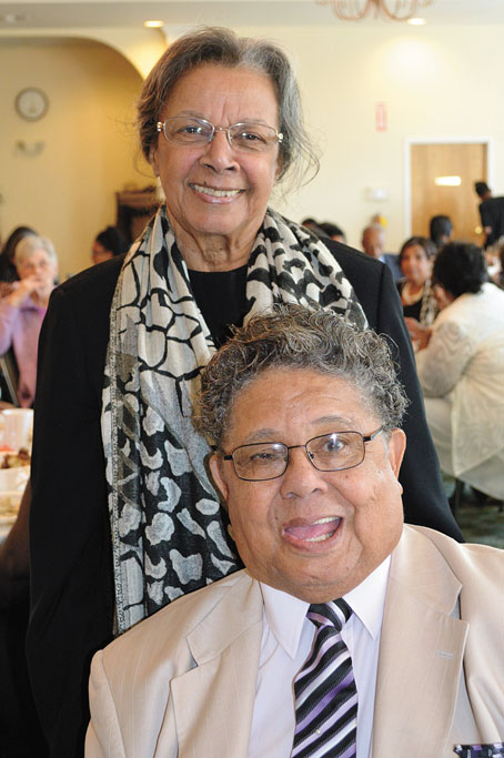 THE PASTOR AND FIRST LADY—Jean Turner and Rev. Donald P. Turner 