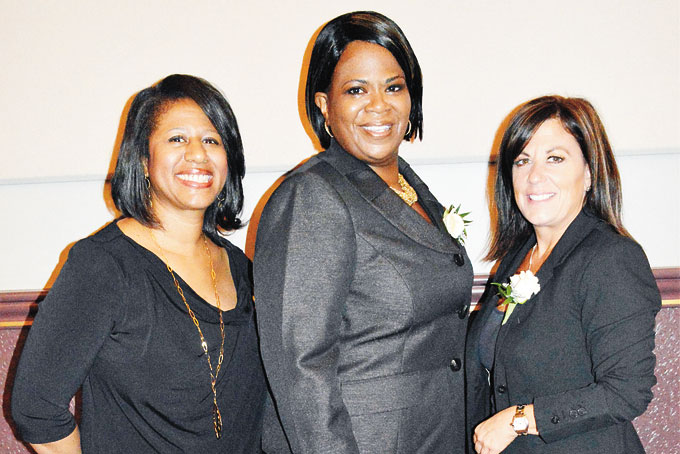 SIGNATURE SPEAKERS—Scyatta Wallace, Kathi Elliott and Lynn Banaszak Brusco