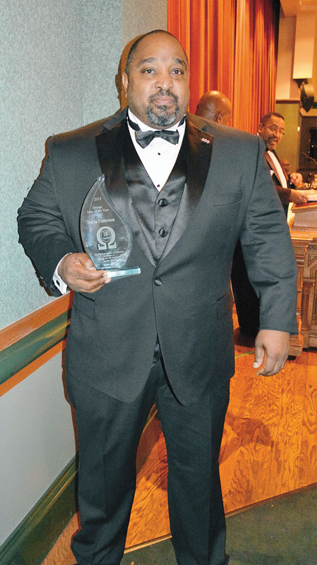 OMEGA MAN OF THE YEAR—Brother Devin Patterson.