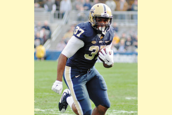 Why Pitt star Ejuan Price plays football in cutoff shorts