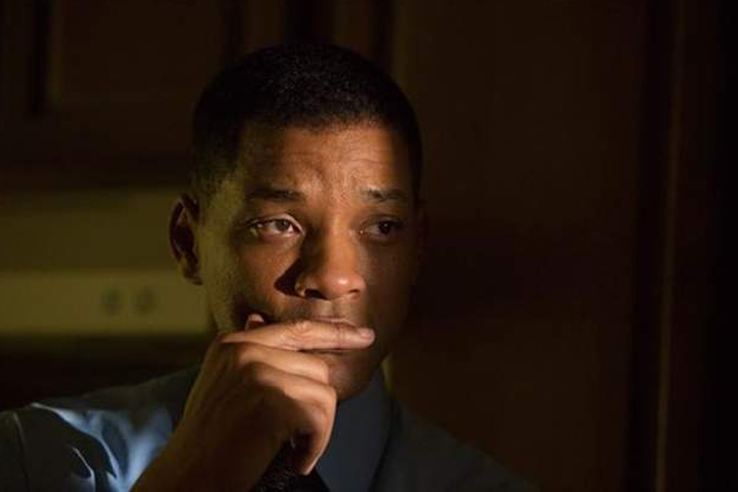This image released by Columbia Pictures shows Will Smith in a scene from, "Concussion." After nominations for the 2016 Oscars were announced on Thursday, Jan. 14, 2016, many expressed surprise that the lack of diversity persisted despite the huge backlash a year ago when all acting nominees were white. Despite being nominated for other awards, Smith failed to be recognized by the Academy for his role in the film. (Melinda Sue Gordon/Columbia Pictures via AP)