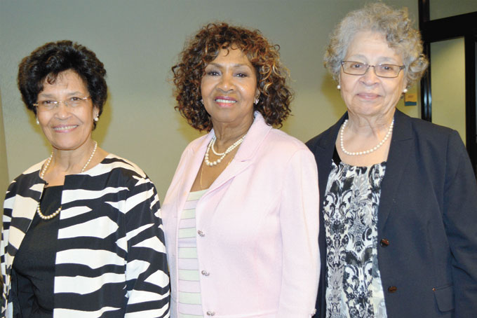 Cynthia Franklin, Dottie Debow and Marie Francis 