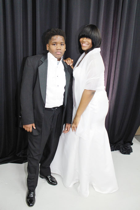 DANCE COUPLE—Karron Taylor Jr. and Shaundale Carpenter