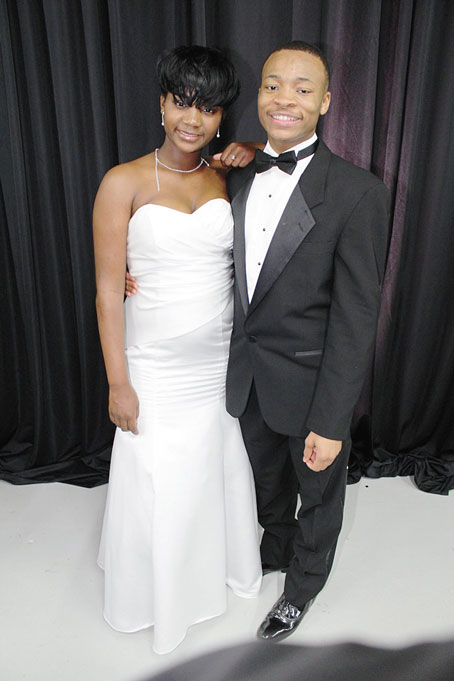 LOVELY COUPLE—Jocelynn Johnson and Azzer Carpenter