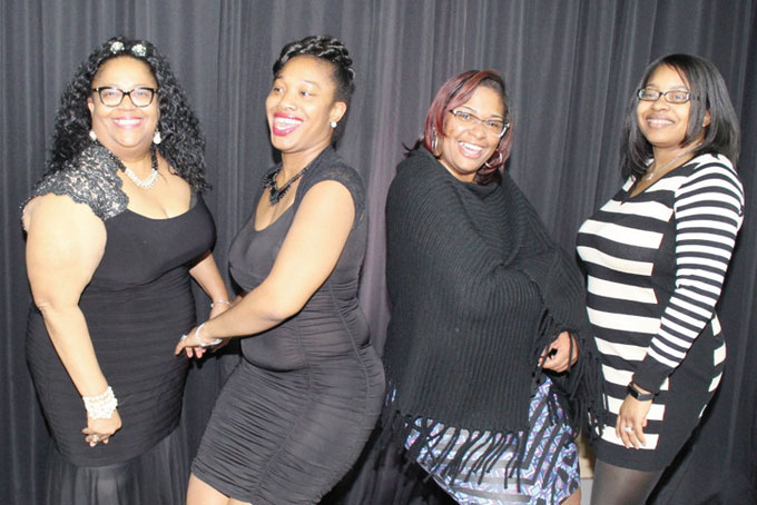 MOTHERS—From left: Deborah Williams, Kacrina Bingham, Frances Bawser and Sabrina Parsons.