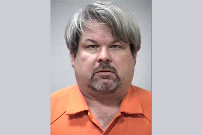 This image provided by the Kalamazoo County Sheriff's Office shows Jason Dalton of Kalamazoo County.  Dalton was arrested early Sunday, Feb. 21, 2016 in downtown Kalamazoo following a massive manhunt after several victims were shot at random.  (Kalamazoo County Sheriff's Office via AP)