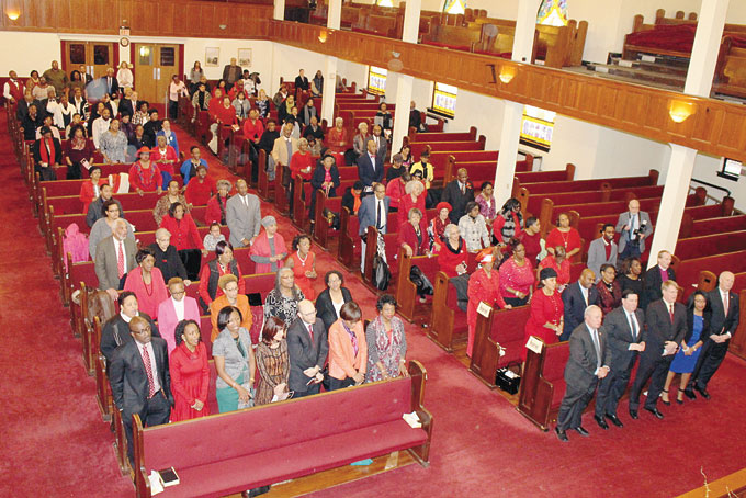 A PACKED HOUSE 