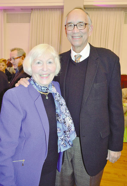 SUPPORTERS—Ingrid and Lawrence Glasco (Photos by Debbie Norrell) 