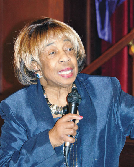 ACCEPTING FOR MOTHER EMANUEL AME— Reverend Maureen Cross Bolden