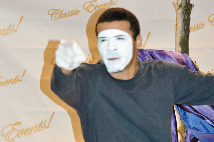 MIME MINISTRY—Davion Taylor