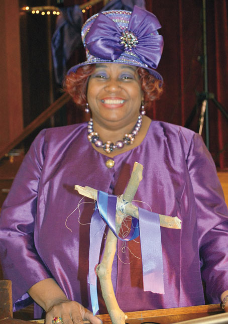 MISTRESS OF CEREMONIES—Reverend Helen M. Jackson