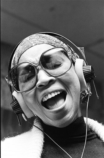 This 1970s image released by HBO shows singer Mavis Staples. The 76-year-old voice of the Staple Singers sang behind Martin Luther King Jr., dated Bob Dylan, performed at "The Last Waltz," recorded with Prince and just released a disc with alternative rock hero M. Ward interpreting new songs by the likes of Nick Cave and Neko Case. This week offers a burst of attention with the debut of an HBO documentary "Mavis!" about her life. (Marc PoKempner/courtesy of HBO via AP)