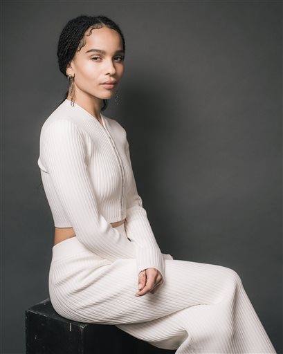 In this March 5, 2016 photo, actress Zoe Kravitz poses for a portrait to promote her new film "The Divergent Series: Allegiant" at The Four Seasons in Los Angeles. (Photo by Casey Curry/Invision/AP)