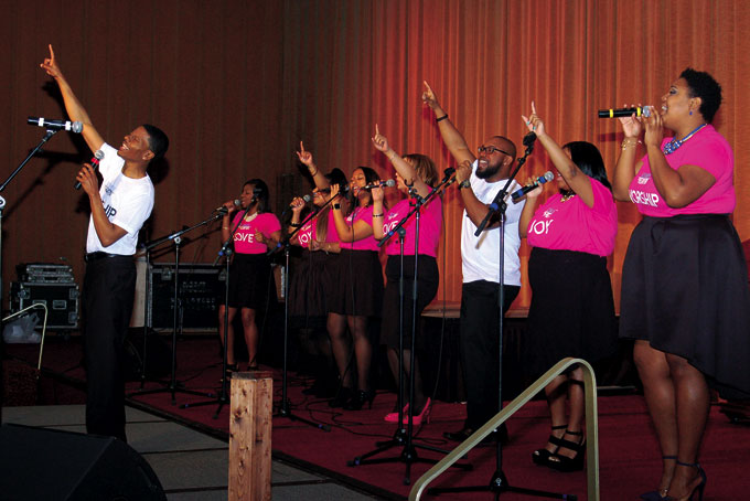 LOOK HE HAS RISEN—A glorious sound by Jason Washington & Sounds Of Heaven. (Photos by Rossano P. Stewart)