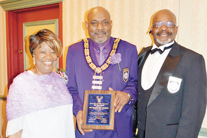 MR. ELK—Daughter Rose Jones, Brother William “Bill” Sanders and Paul Cabell