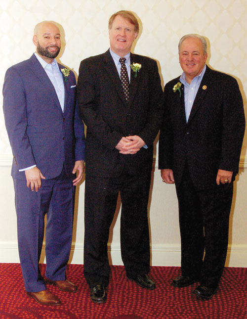 PUBLIC OFFICIALS—City Councilman R. Daniel Lavelle, County Executive Rich Fitzgerald and Congressman Mike Doyle