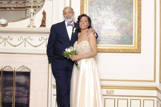 NEWLYWEDS—Wedding of Michelle Jackson and Hampton Sandidge on March 20 at Buhl Mansion and Spa, Sharon, Pa. (Photo supplied)