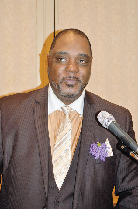 WELCOME—Exalted Ruler Joseph Horton (Photos by Debbie Norrell) 