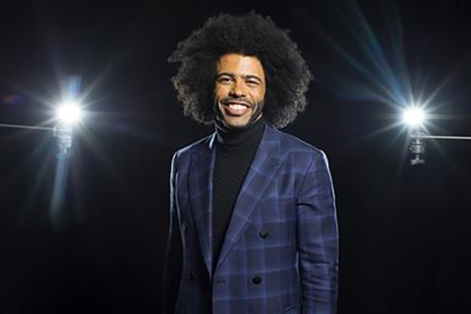 In this May 12, 2016 photo, Tony Award nominee Daveed Diggs in New York. Diggs, 34, plays both Thomas Jefferson and Marquis de Lafayette in the Broadway hit, "Hamilton." (Photo by Scott Gries/Invision/AP)