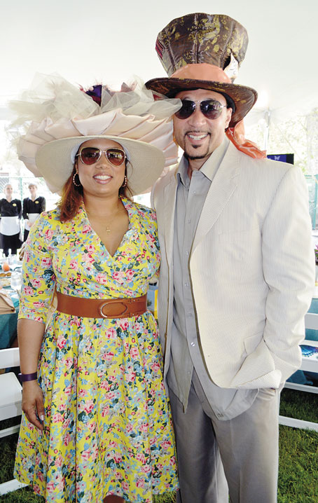 MAD HATTERS—Latasha Wilson- Batch and Charlie Batch